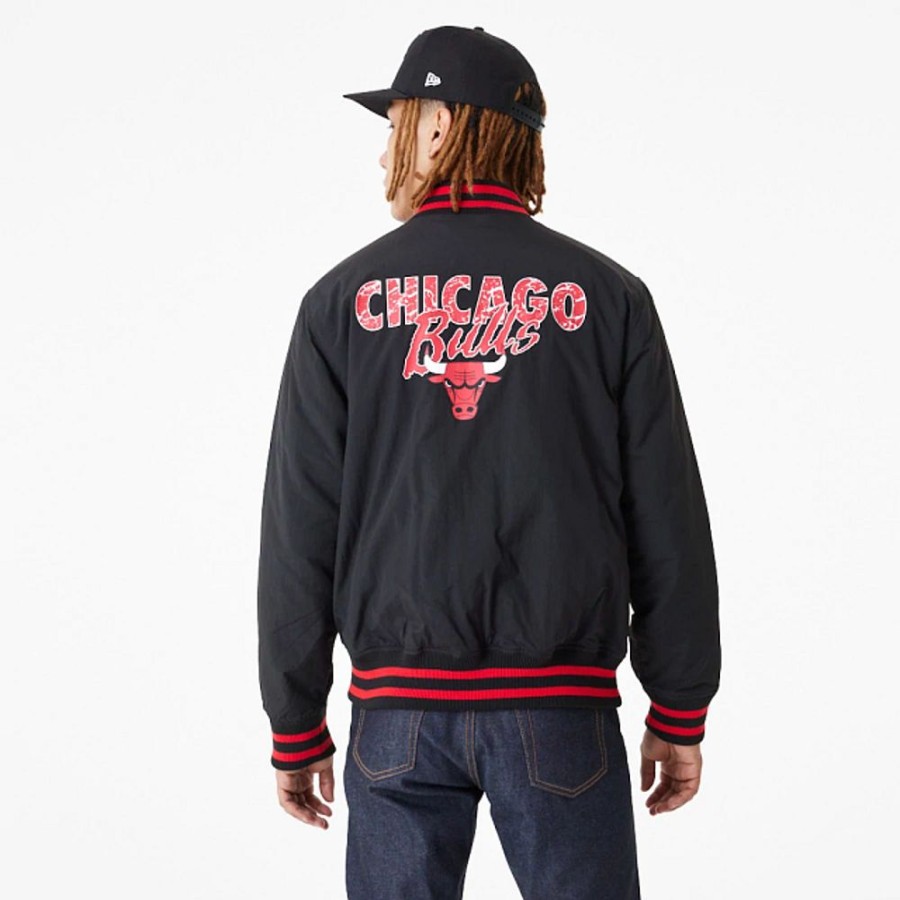 Ropa New Era | Chamarra Chicago Bulls Nba Team Script