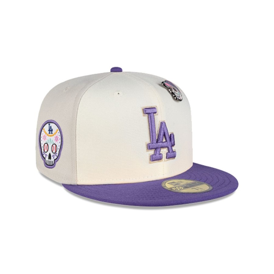 Gorras New Era | Los Angeles Dodgers Mlb Dia De Muertos 59Fifty Cerrada