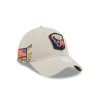 Gorras New Era | Houston Texans Nfl Salute To Service 2023 9Twenty Strapback Para Mujer