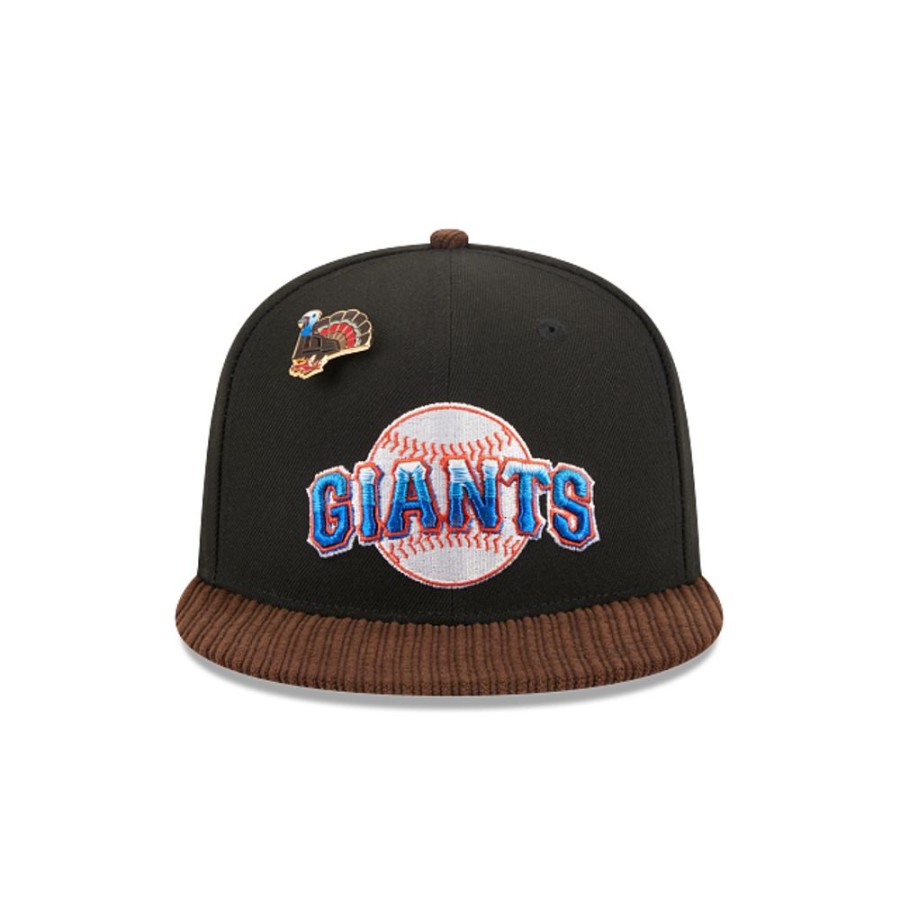 Gorras New Era | San Francisco Giants Mlb Feathered Cord 59Fifty Cerrada