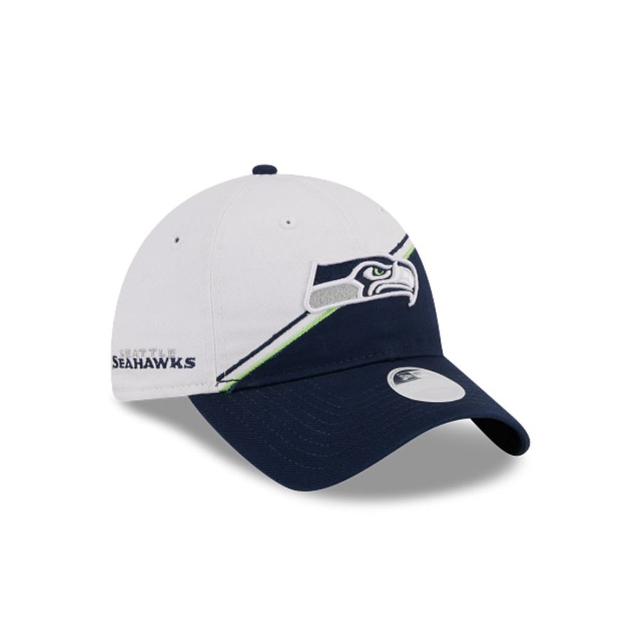 Gorras New Era | Seattle Seahawks Nfl Sideline 9Twenty Strapback Para Mujer