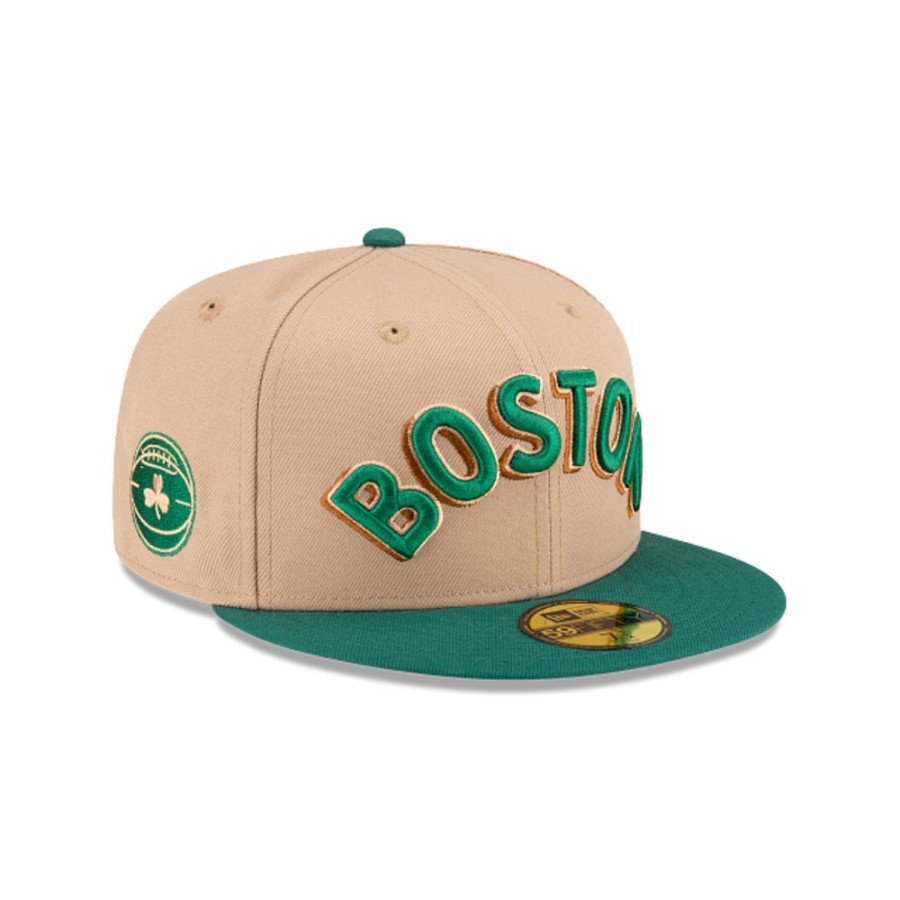 Gorras New Era | Boston Celtics Nba Authentics City Edition 59Fifty Cerrada