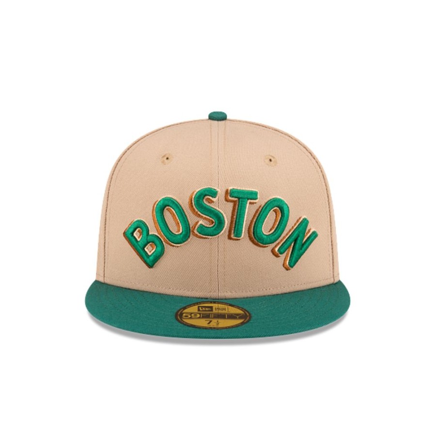 Gorras New Era | Boston Celtics Nba Authentics City Edition 59Fifty Cerrada