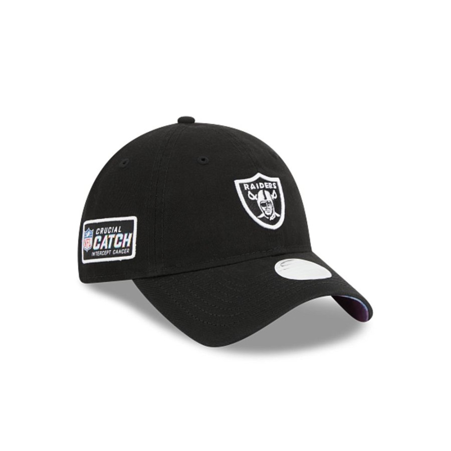 Gorras New Era | Las Vegas Raiders Nfl Crucial Catch 2023 9Twenty Strapback Para Mujer