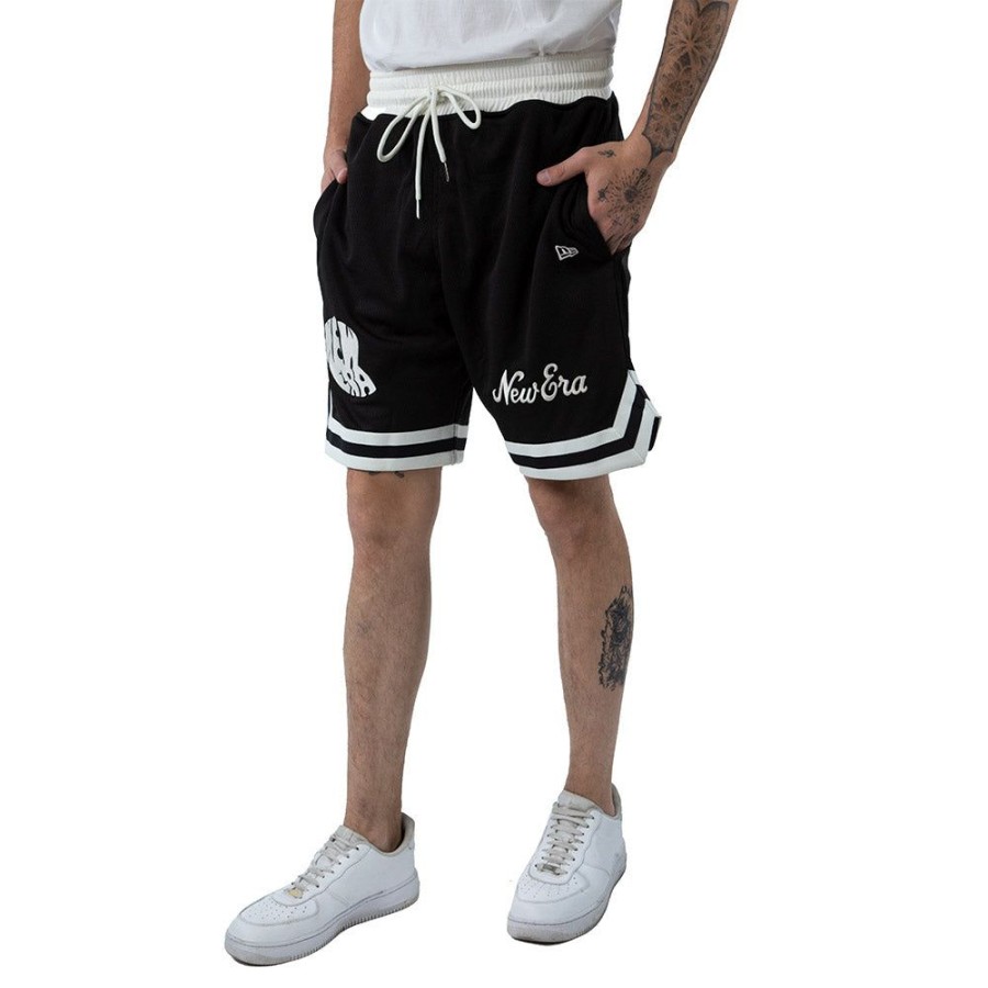 Ropa New Era | Short New Era Hoops Collection Negro