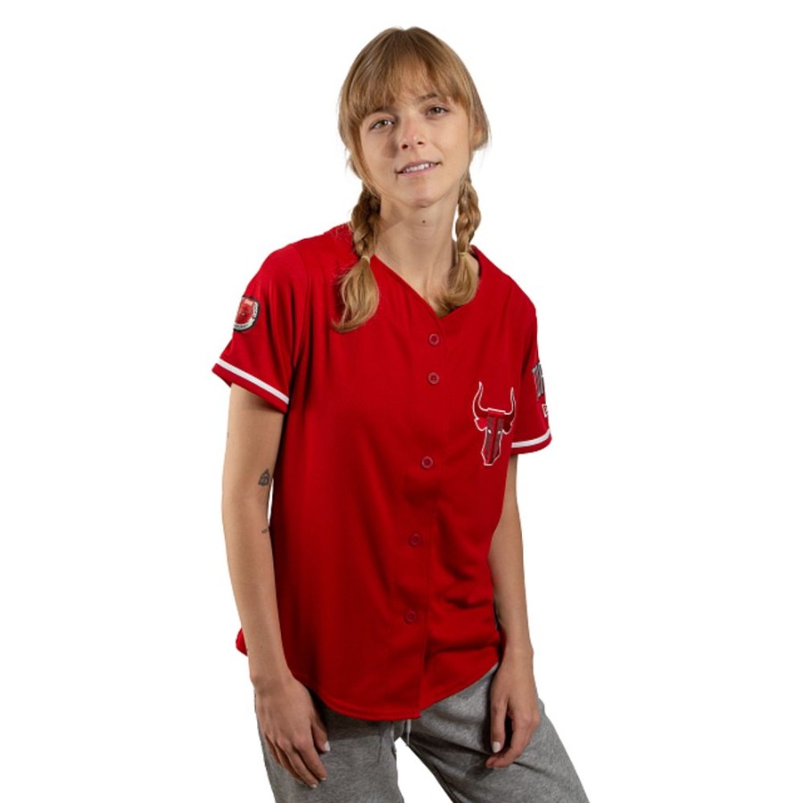 Ropa New Era | Jersey Alternativo Toros De Tijuana Lmb Para Mujer Rojo