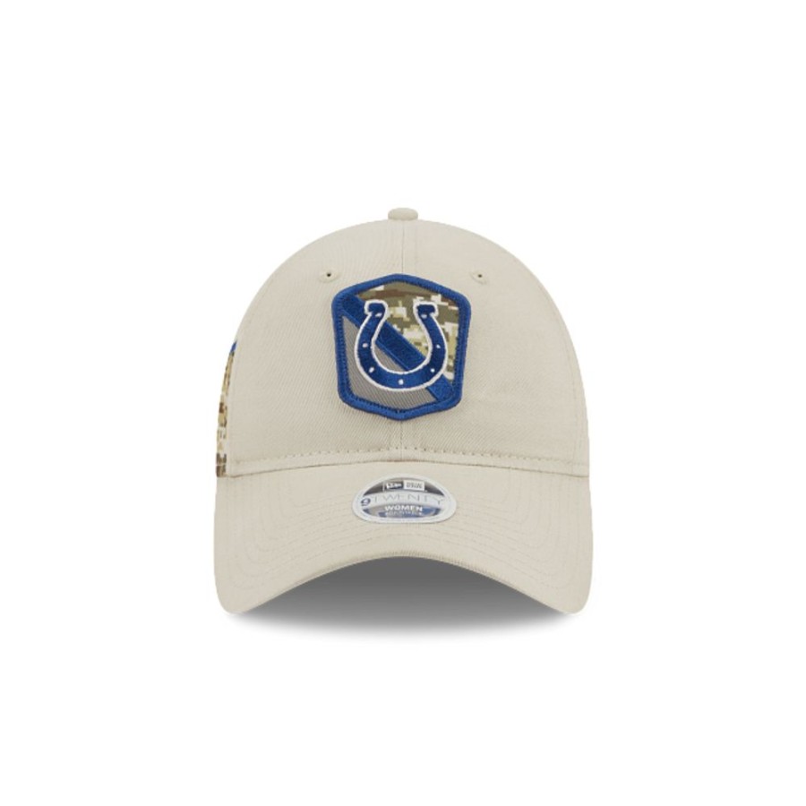 Gorras New Era | Indianapolis Colts Nfl Salute To Service 2023 9Twenty Strapback Para Mujer