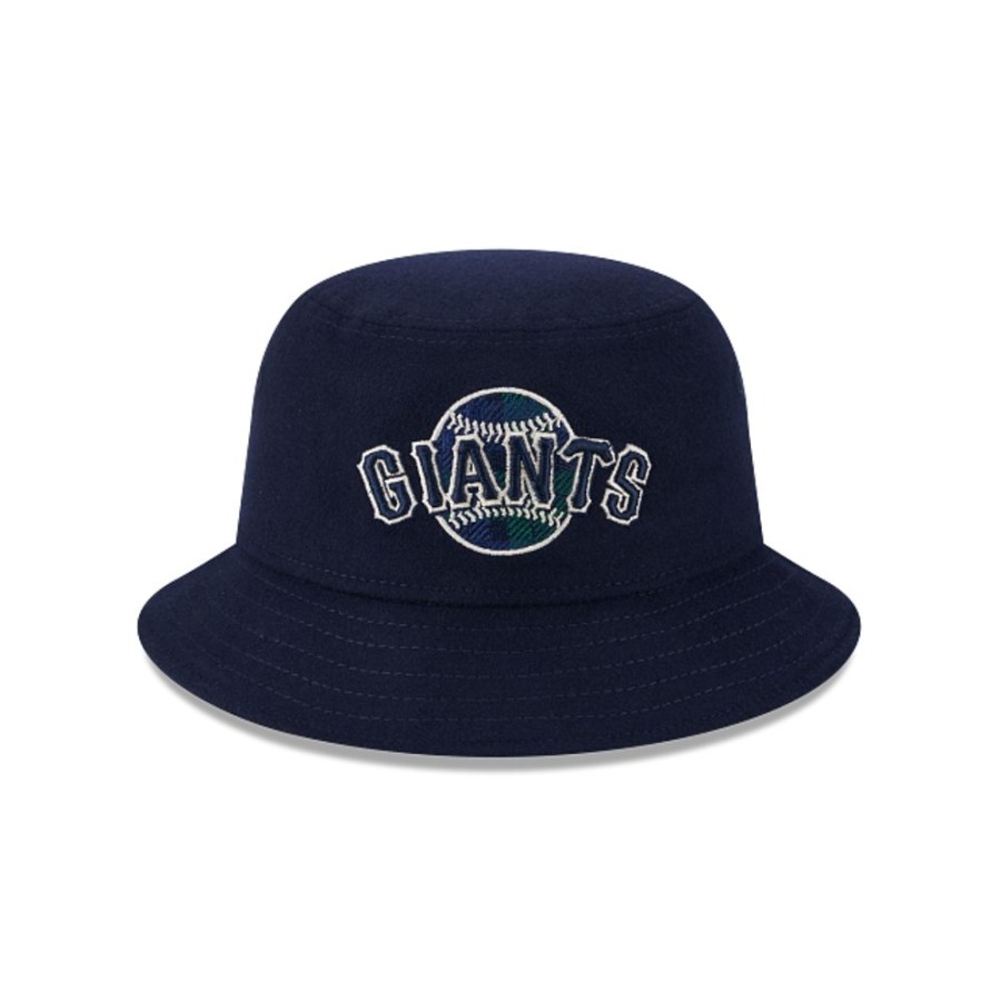 Gorras New Era | San Francisco Giants Mlb Plaid Logo Bucket