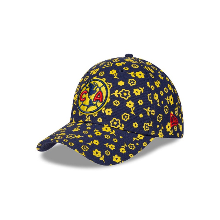 Gorras New Era | Club America Futbol Flower 9Forty Strapback Para Mujer