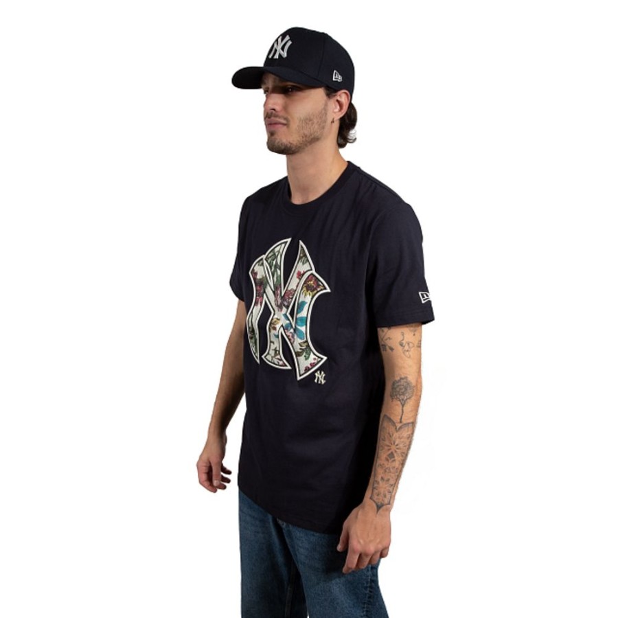 Ropa New Era | Playera Manga Corta New York Yankees Mlb Botanical