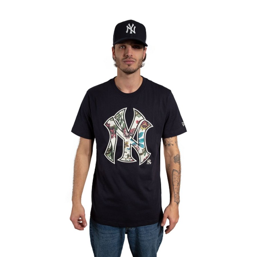 Ropa New Era | Playera Manga Corta New York Yankees Mlb Botanical