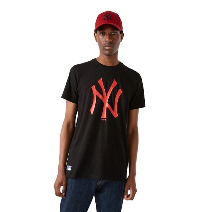 Ropa New Era | Playera Manga Corta New York Yankees Colour Pack 100% Algodon Negra