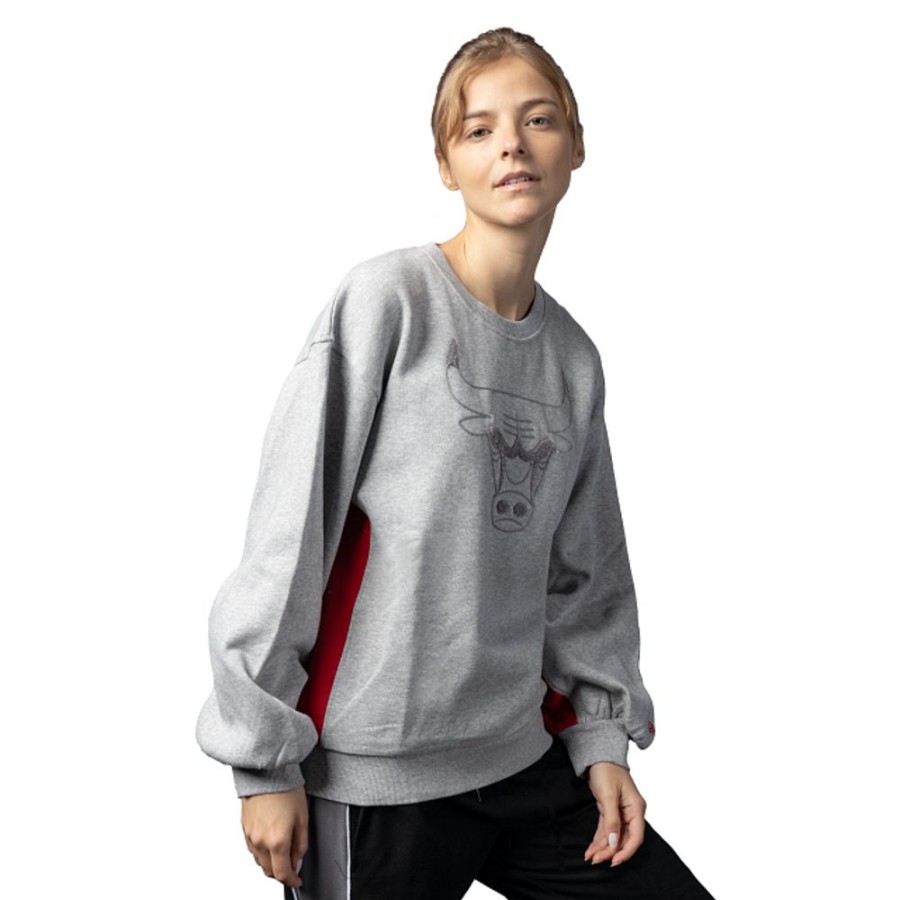 Ropa New Era | Sudadera Chicago Bulls Nba Athleisure Para Mujer