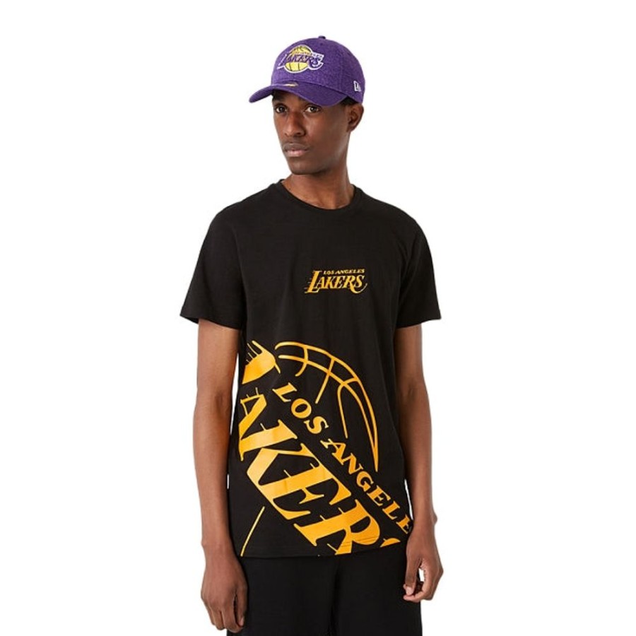 Ropa New Era | Playera Manga Corta Los Angeles Lakers Nba Enlarged Logo