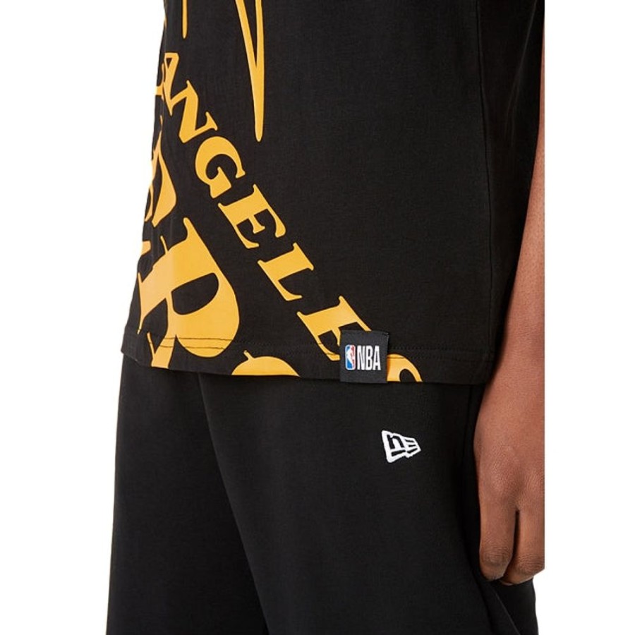 Ropa New Era | Playera Manga Corta Los Angeles Lakers Nba Enlarged Logo