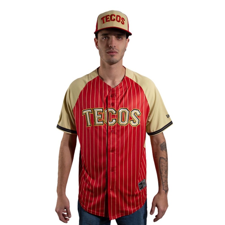 Ropa New Era | Jersey Alternativo Tecolotes De Los 2 Laredos Lmb Rojo