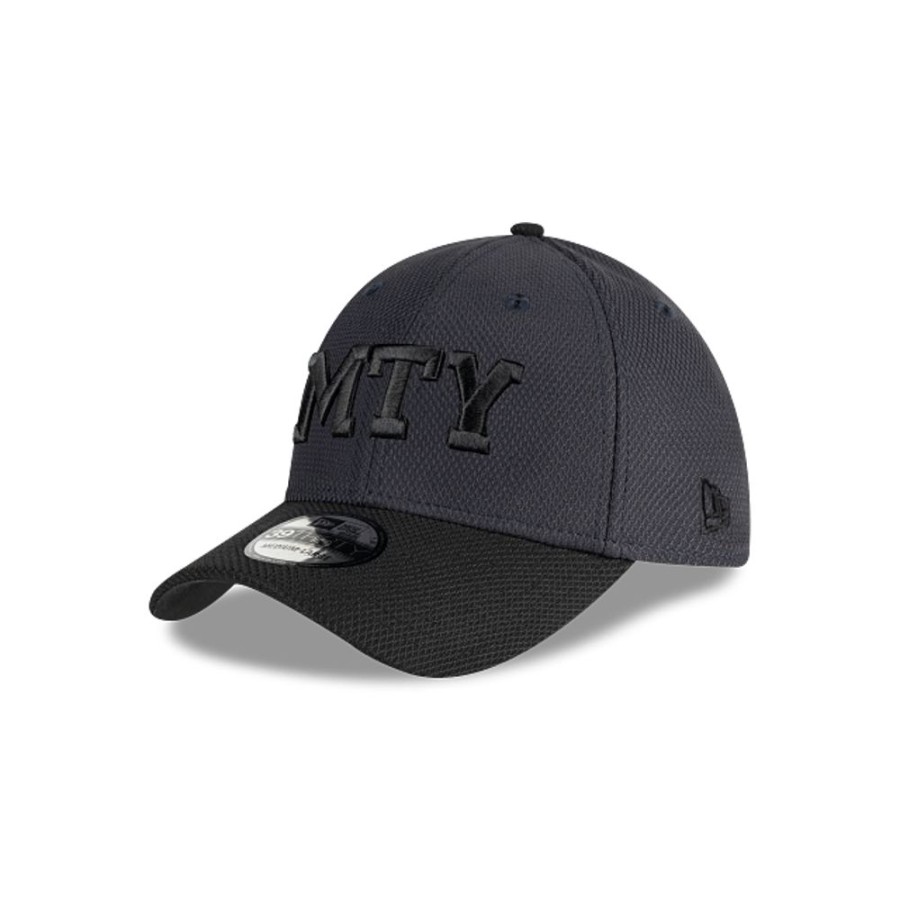 Gorras New Era | Rayados De Monterrey Futbol Black 39Thirty Elastica