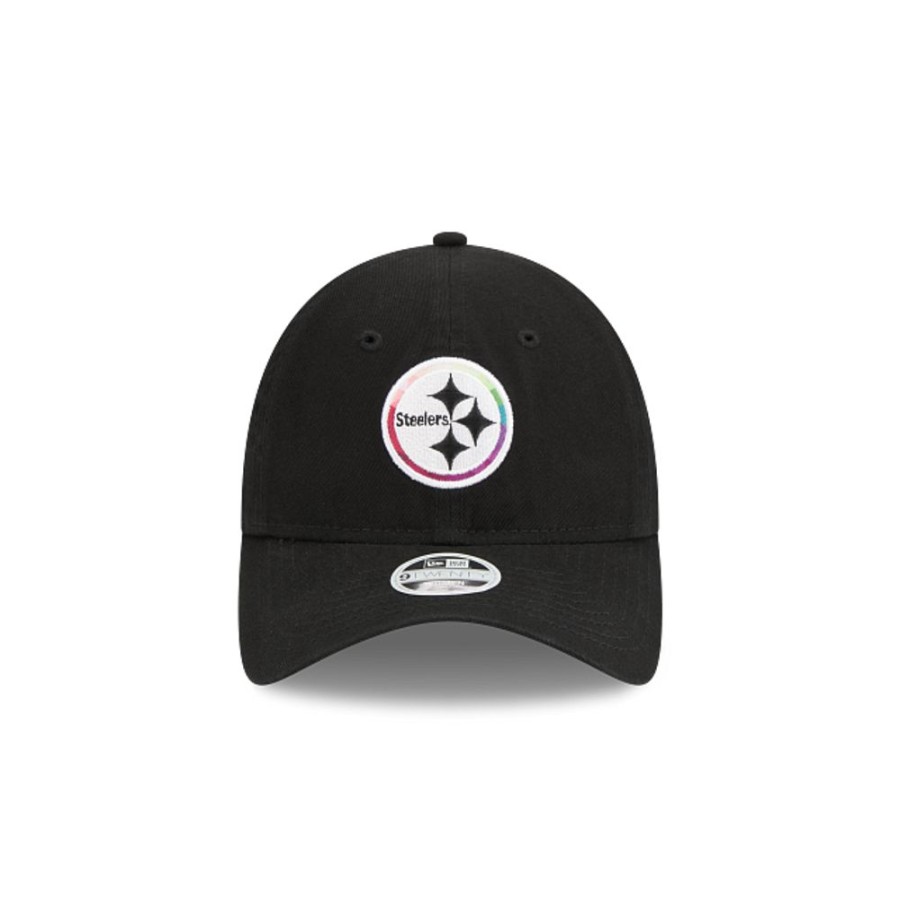 Gorras New Era | Pittsburgh Steelers Nfl Crucial Catch 2023 9Twenty Strapback Para Mujer