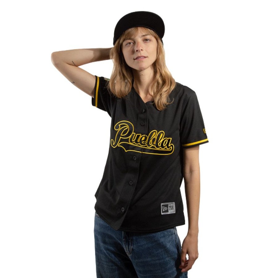 Ropa New Era | Jersey Alternativo Pericos De Puebla Lmb Para Mujer Negro