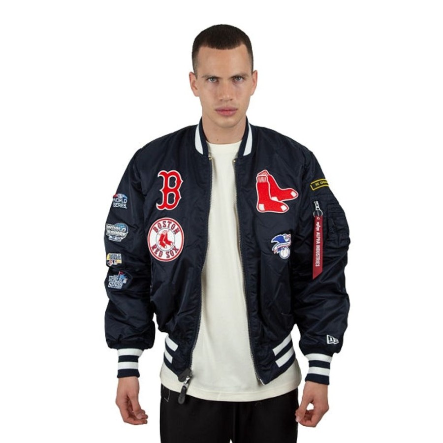 Ropa New Era | Chamarra Reversible Alpha Industries X Boston Red Sox