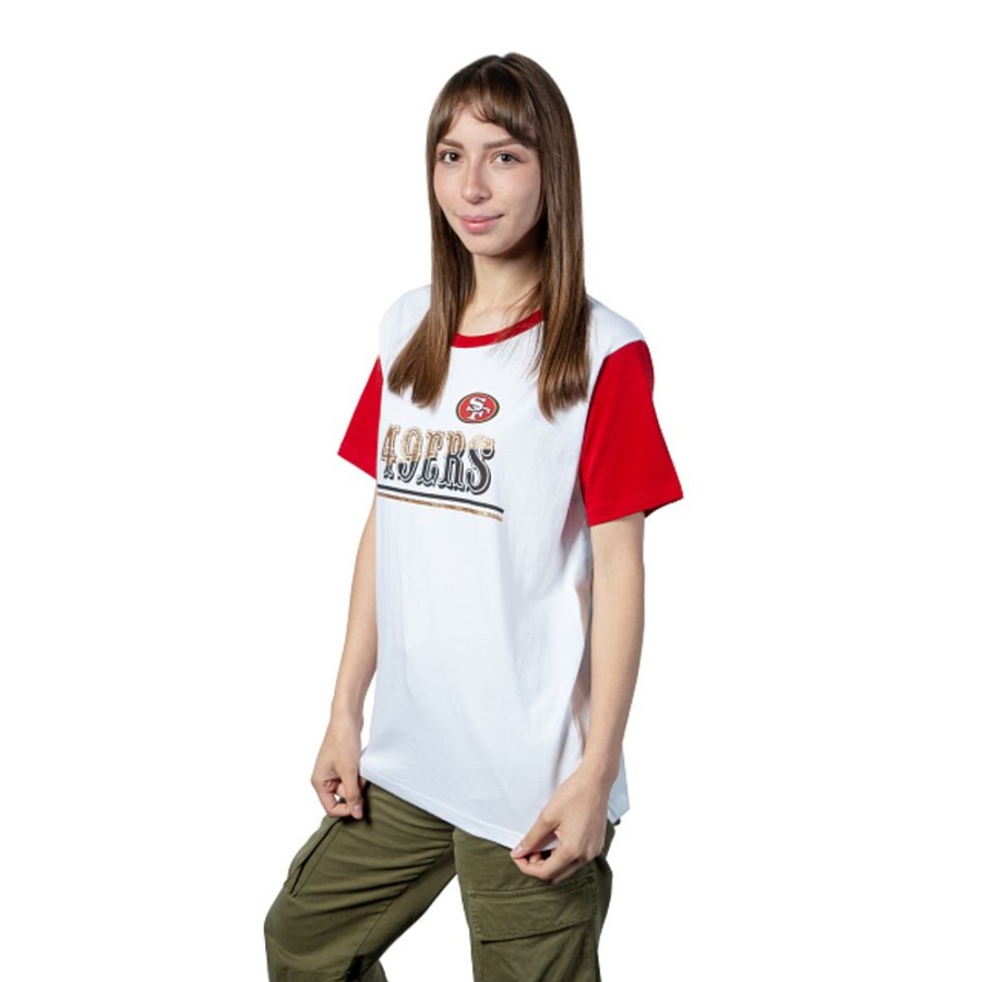 Ropa New Era | Playera Manga Corta San Francisco 49Ers Nfl 3Rd Down 2023 Para Mujer