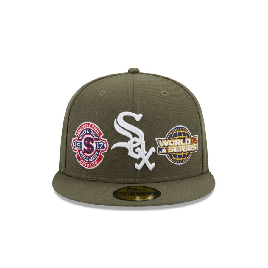 Gorras New Era | Chicago White Sox Mlb Olive 59Fifty Cerrada