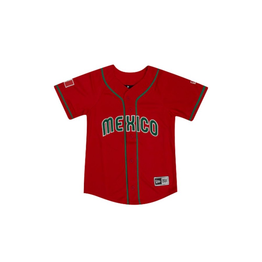 Ropa New Era | Jersey Mexico Away Mlb World Baseball Classic 2023 Para Nina O Nino