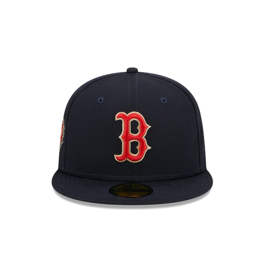 Gorras New Era | Boston Red Sox Mlb Sidepatch Laurel 59Fifty Cerrada