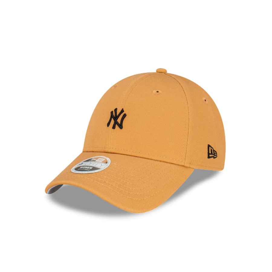 Gorras New Era | New York Yankees Mlb Mini Wheat 9Forty Strapback Para Mujer