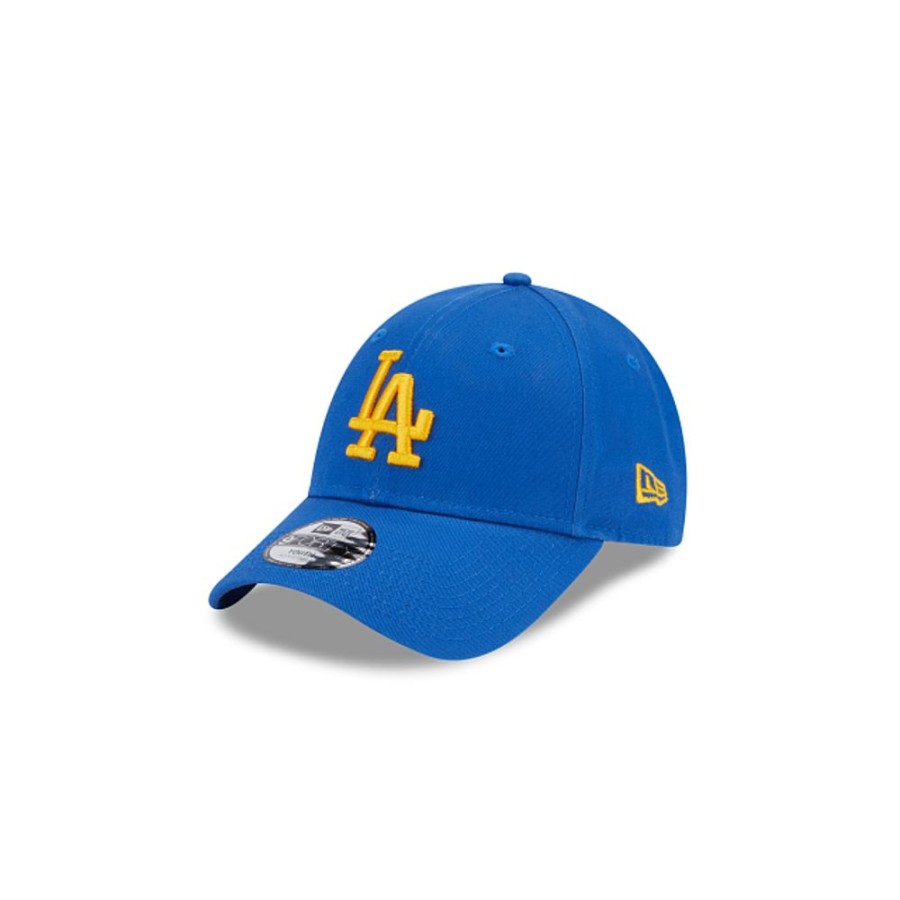 Gorras New Era | Los Angeles Dodgers Mlb League Essential 9Forty Strapback Para Nina O Nino Azul