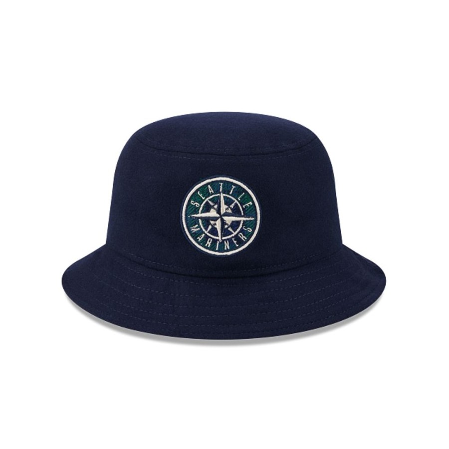 Gorras New Era | Seattle Mariners Mlb Plaid Logo Bucket