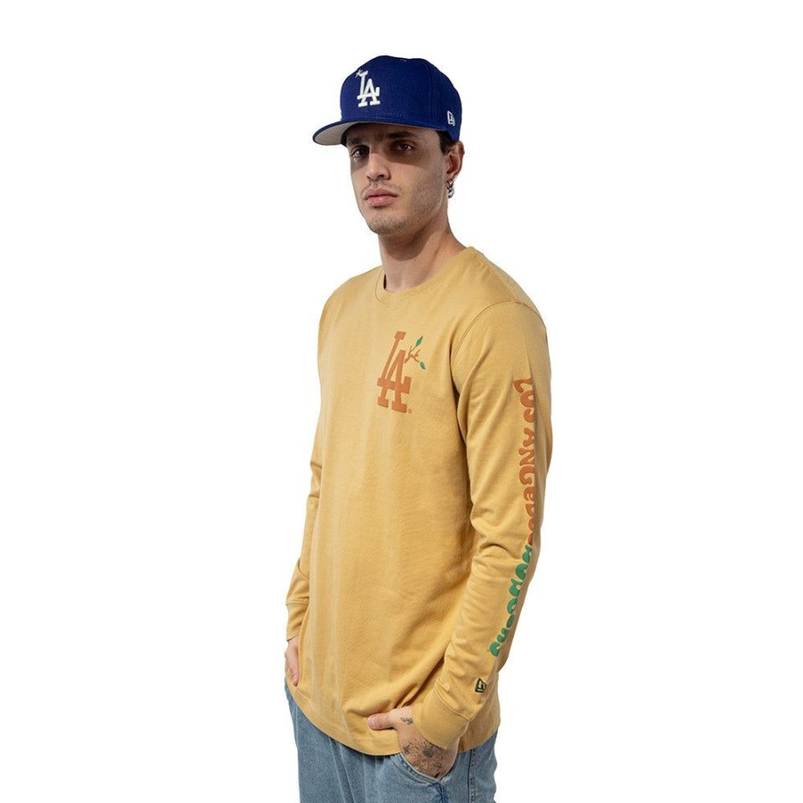 Ropa New Era | Playera Manga Larga Los Angeles Dodgers Mlb Camp