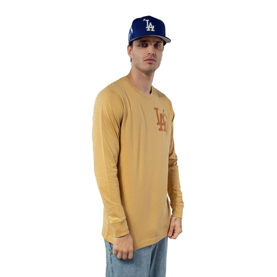 Ropa New Era | Playera Manga Larga Los Angeles Dodgers Mlb Camp