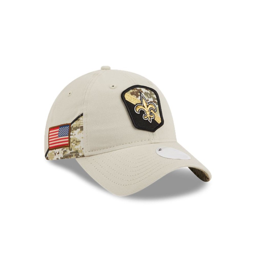 Gorras New Era | New Orleans Saints Nfl Salute To Service 2023 9Twenty Strapback Para Mujer