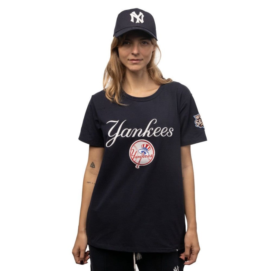 Ropa New Era | Playera Manga Corta New York Yankees Mlb Logo Select Para Mujer