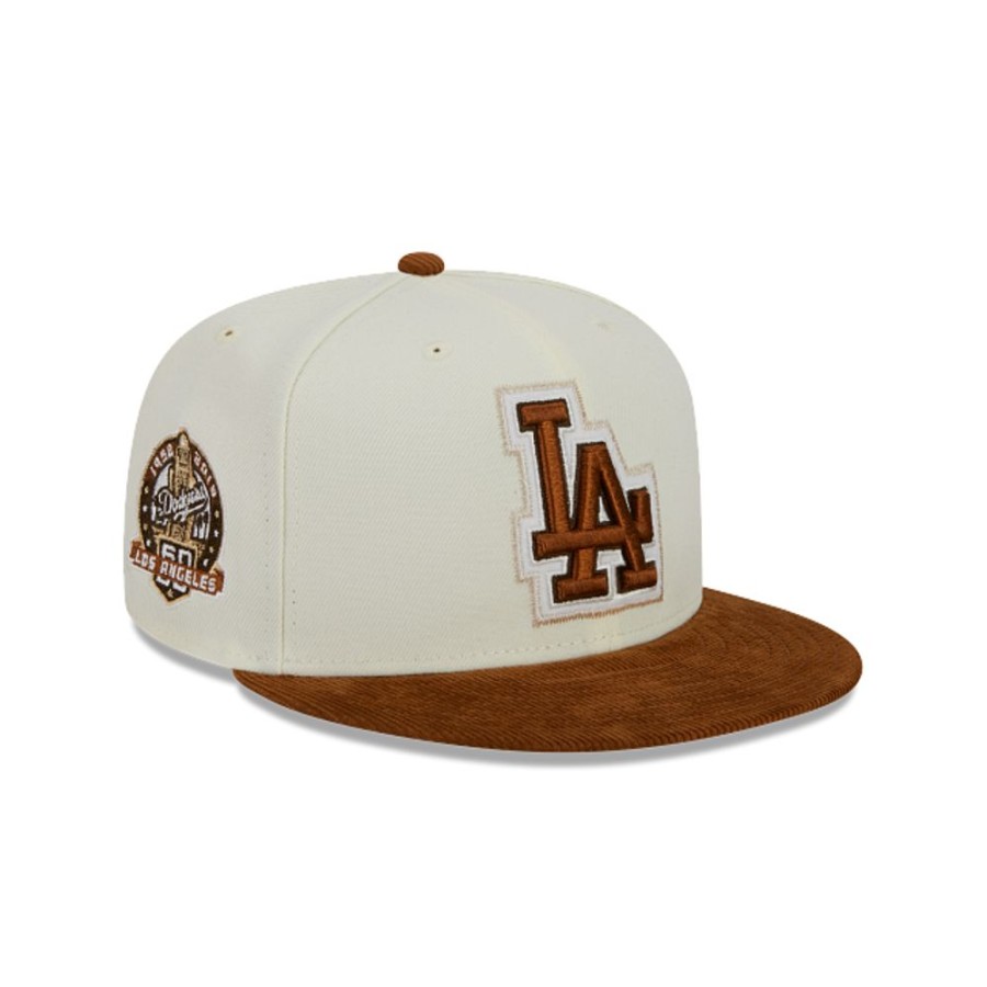 Gorras New Era | Los Angeles Dodgers Mlb Corduroy Visor 59Fifty Cerrada