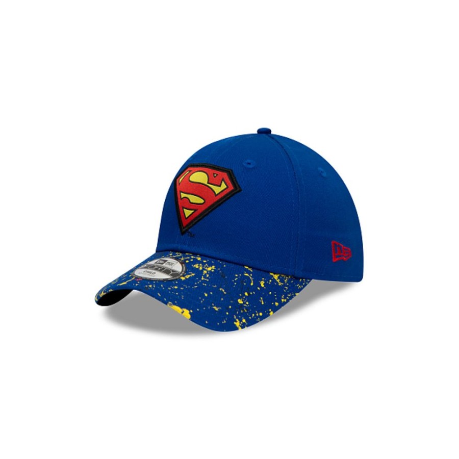 Gorras New Era | Superman Dc Paint Splat 9Forty Snapback Para Nina O Nino