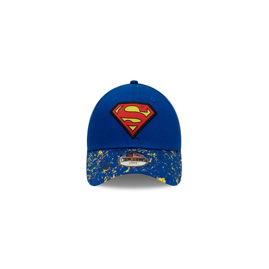 Gorras New Era | Superman Dc Paint Splat 9Forty Snapback Para Nina O Nino