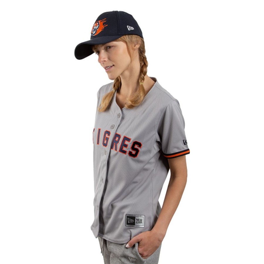 Ropa New Era | Jersey Alternativo Tigres De Quintana Roo Lmb Para Mujer Gris