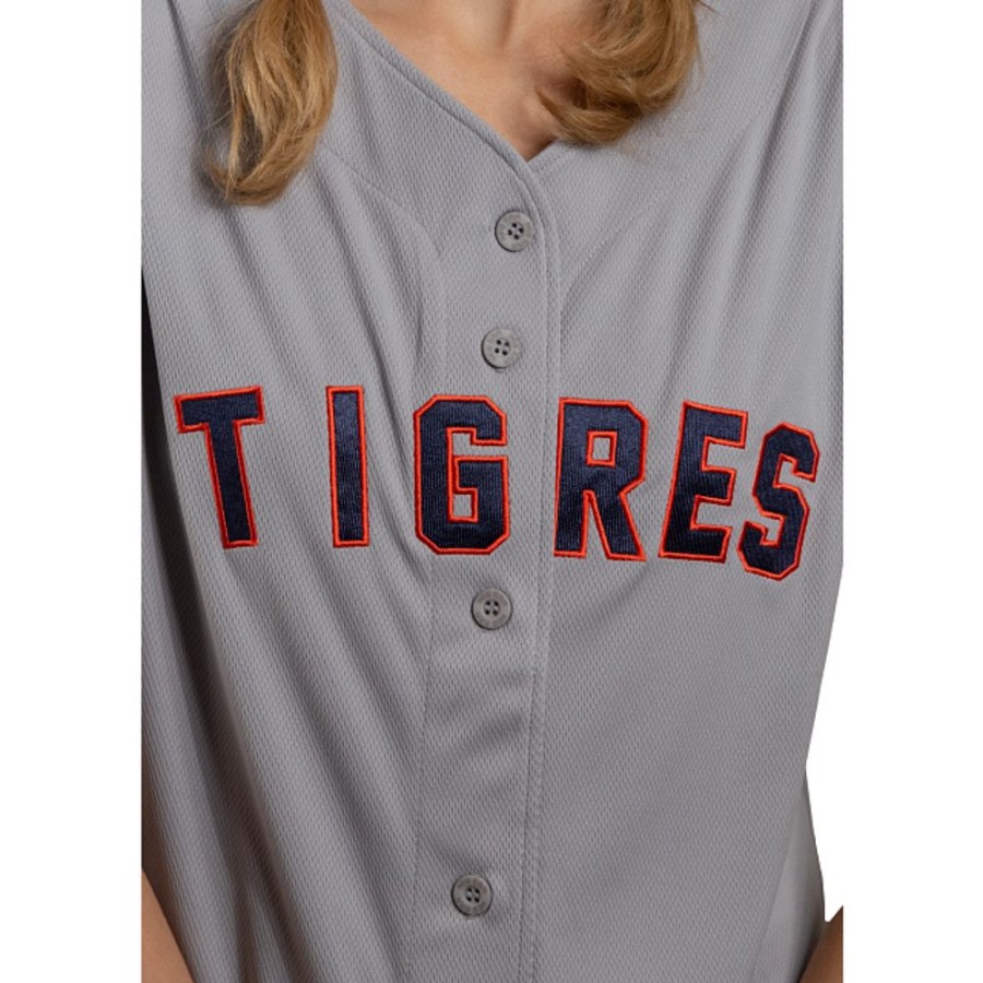 Ropa New Era | Jersey Alternativo Tigres De Quintana Roo Lmb Para Mujer Gris