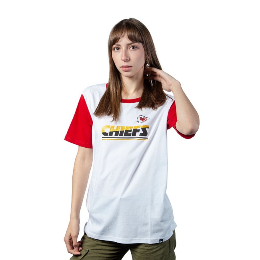 Ropa New Era | Playera Manga Corta Kansas City Chiefs Nfl 3Rd Down 2023 Para Mujer