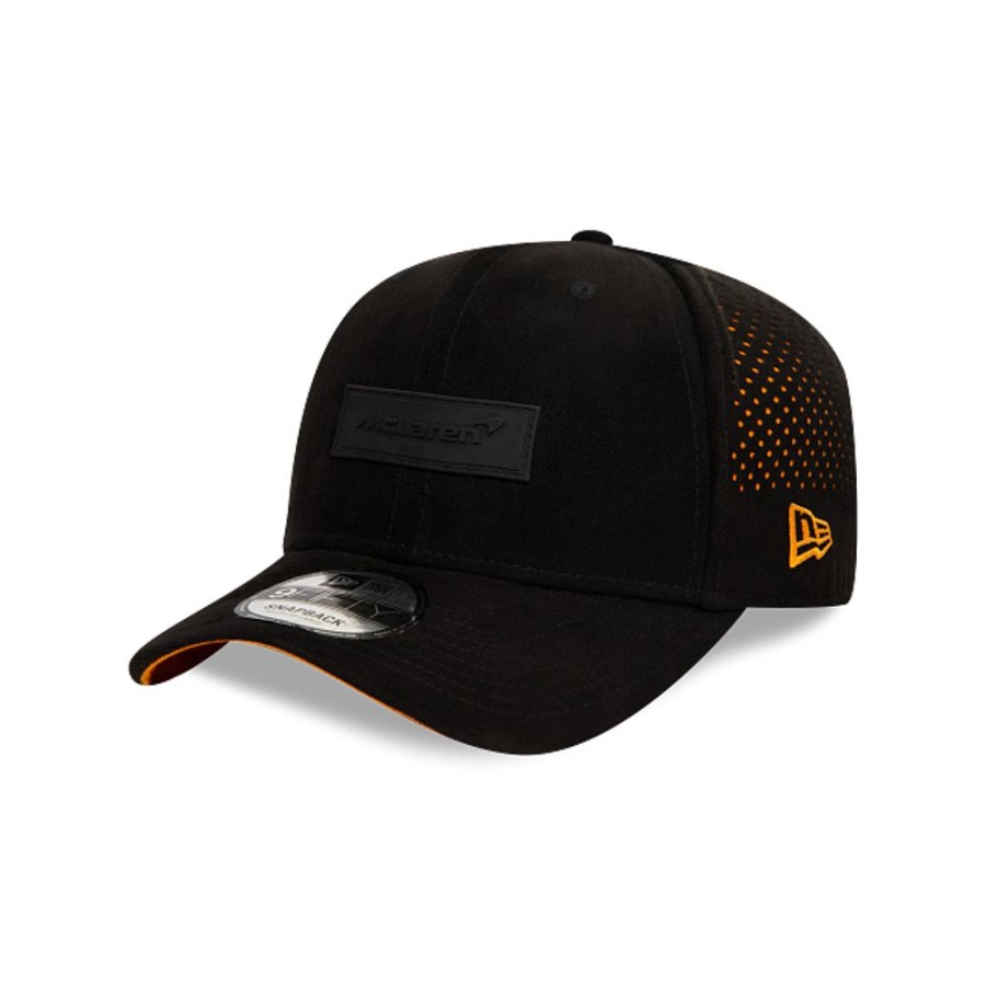 Gorras New Era | Mclaren Racing 9Fifty Suede Negra Snapback