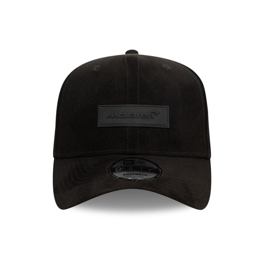 Gorras New Era | Mclaren Racing 9Fifty Suede Negra Snapback