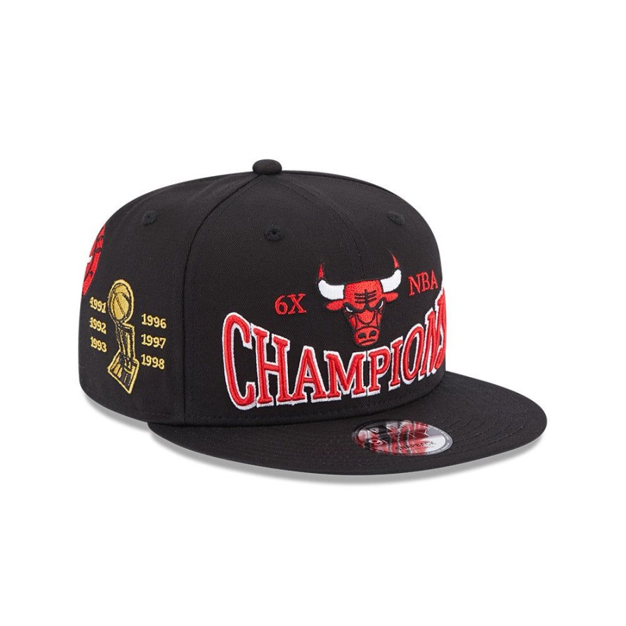 Gorras New Era | Chicago Bulls Nba Champions Side Patch 9Fifty Snapback