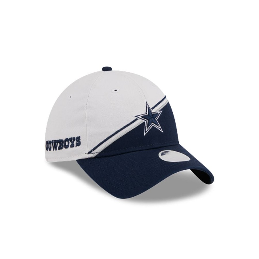 Gorras New Era | Dallas Cowboys Nfl Sideline 9Twenty Strapback Para Mujer