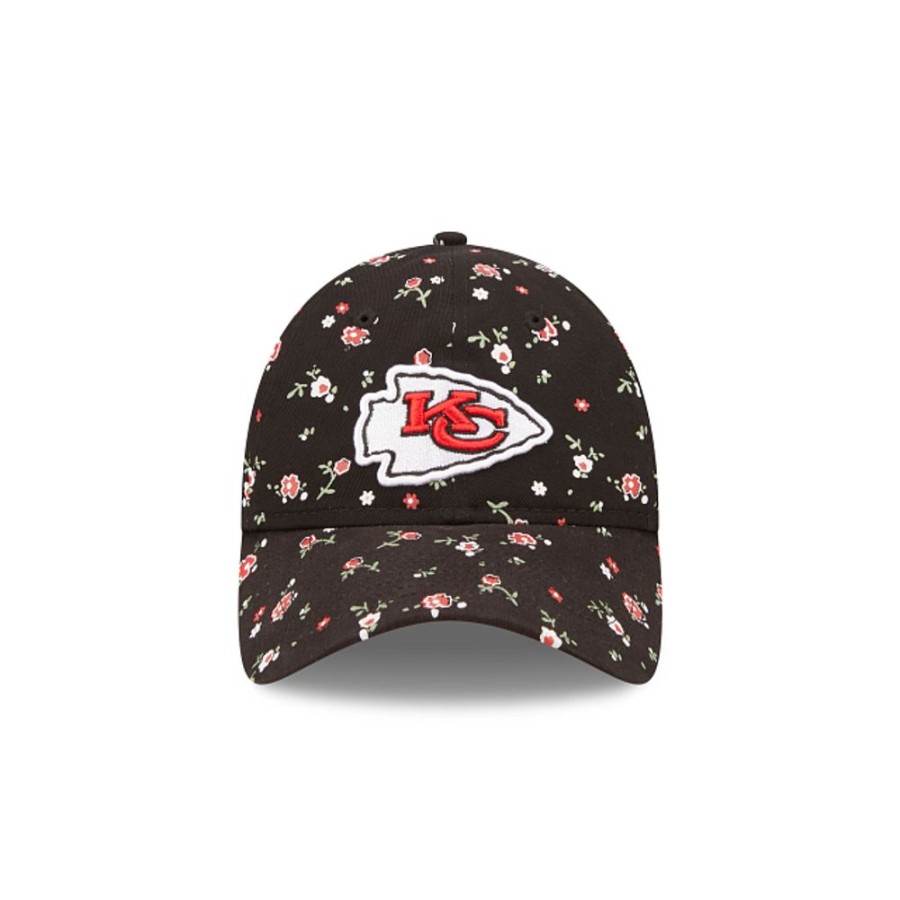 Gorras New Era | Kansas City Chiefs Women'S Floral 9Twenty Strapback Para Mujer