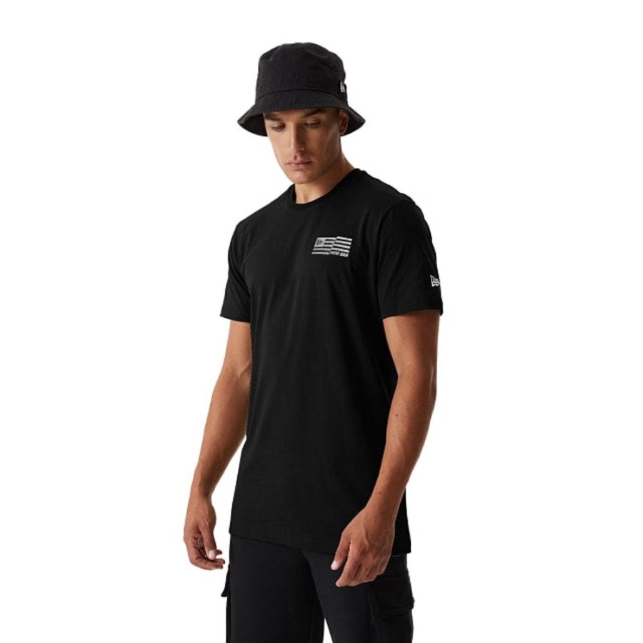 Ropa New Era | Playera Manga Cortanew Era Outdoor Utility Negra