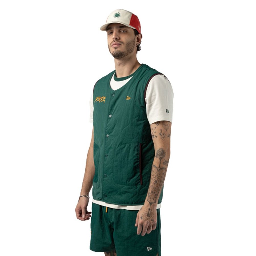 Ropa New Era | Chaleco Hermanos Koumori X New Era Runners Green